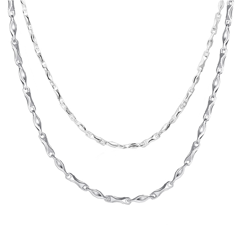 Ожерелья из стерлингового серебра LIANDUO унисекс