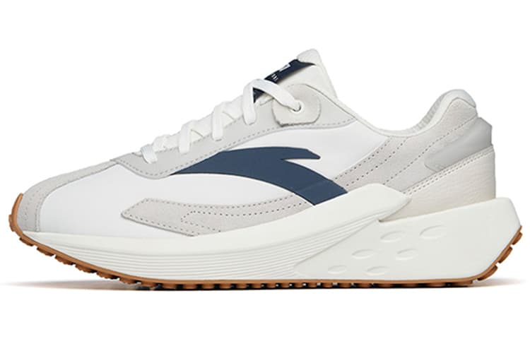 Anta Icing Cushioning Anti-Slip And Wear-Resistant Low-Top Casual Shoes Men's White Gray Blue Brown