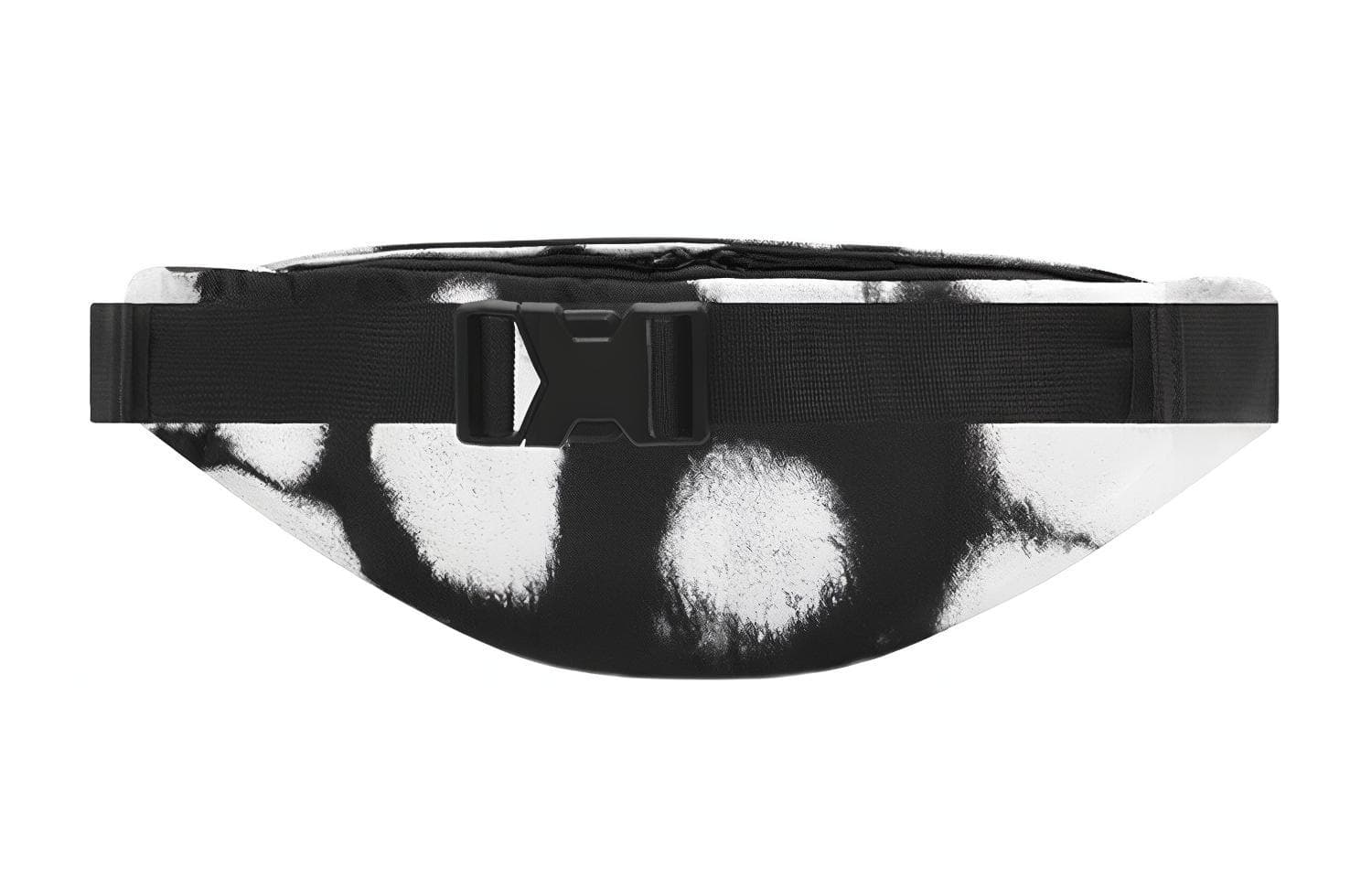 Поясная сумка Nike Heritage из полиэстера, обычный унисекс, черный, белый цвет