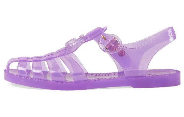 GUCCI GG Fisherman Sandal Light Purple Women's