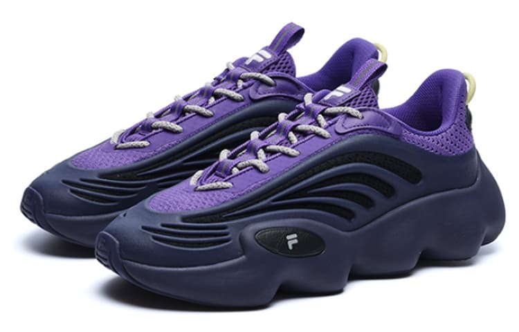 Спортивные кроссовки FILA FUSION Ray 3, цвет "Черный фиолетовый"