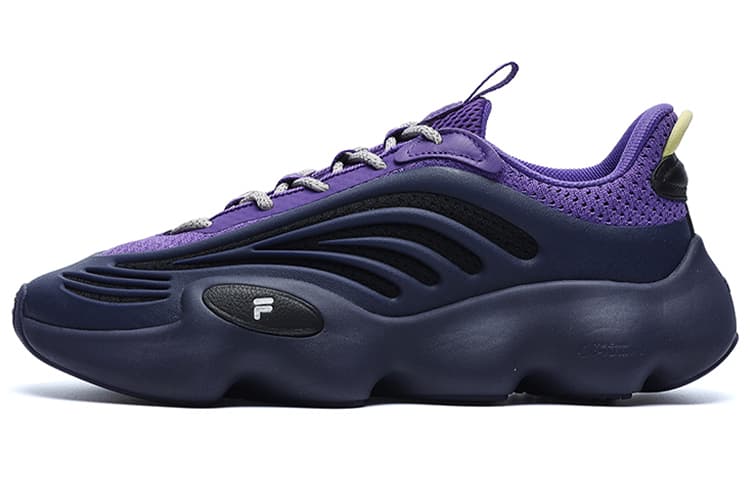 FILA FUSION Ray 3 Sport Shoes 'Black Purple'