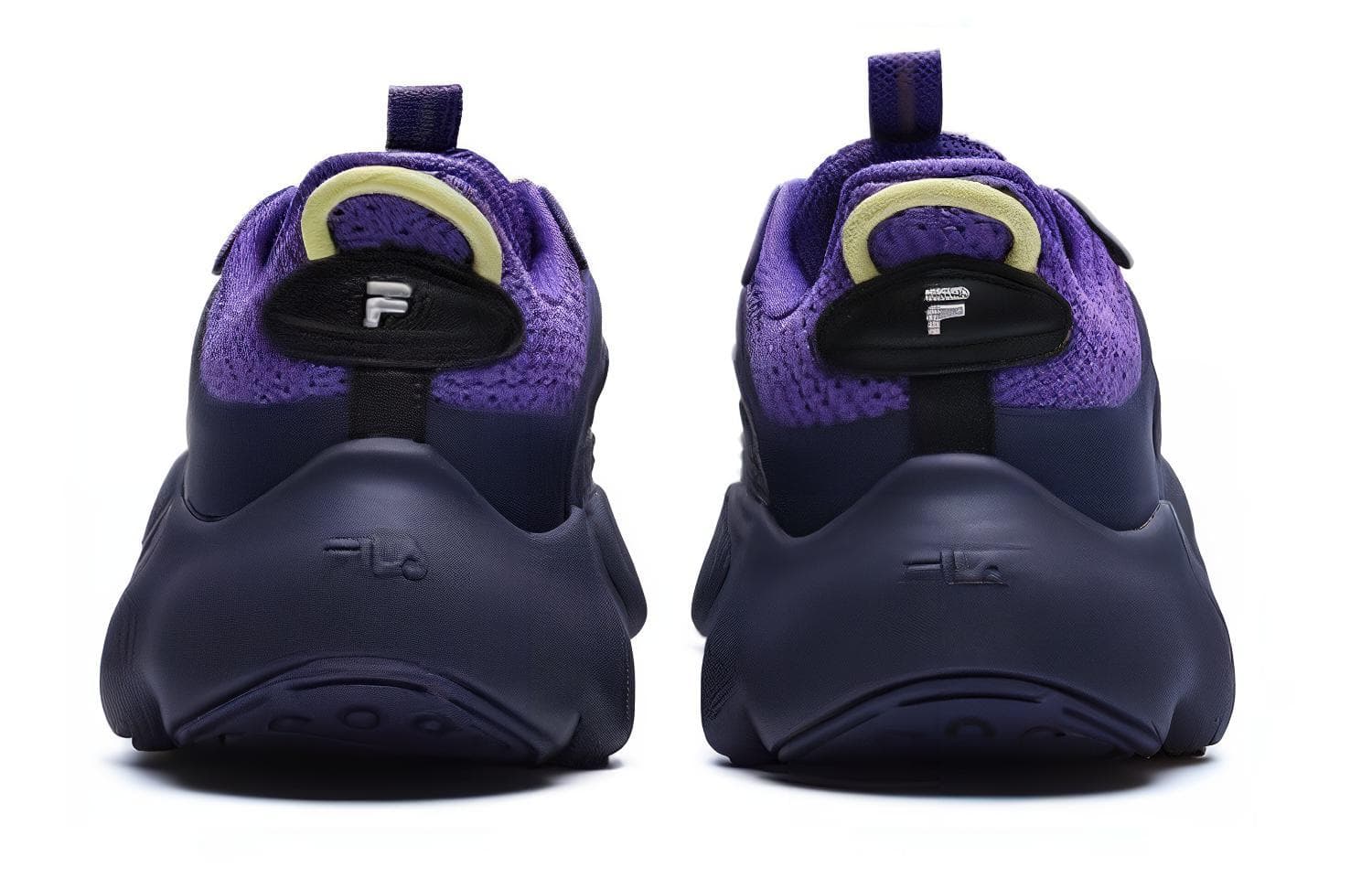 Спортивные кроссовки FILA FUSION Ray 3, цвет "Черный фиолетовый"