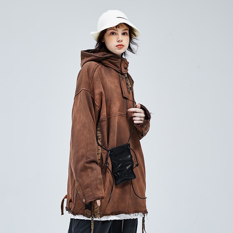 A SQUARE ROOT Толстовки Унисекс Темно-Коричневые