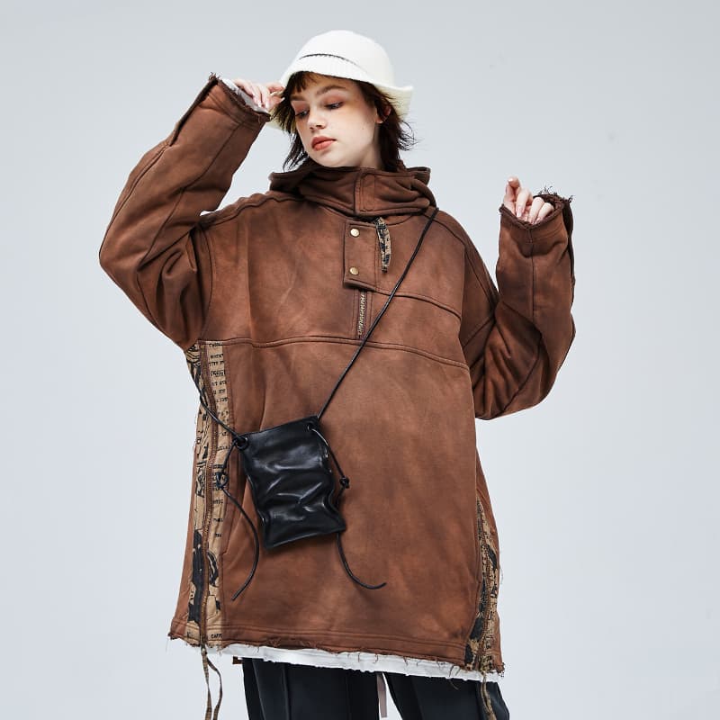 A SQUARE ROOT Толстовки Унисекс Темно-Коричневые