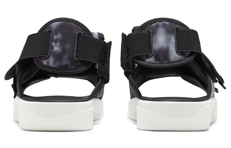 Air Jordan Ls Slide Cosy Нескользящие спортивные сандалии на открытом воздухе Черно-белый Tie Dye 'Black White'