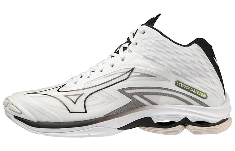 Mizuno Wave Lightning Z7 Mid 'White Black Grey'
