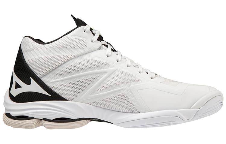 Mizuno Wave Lightning Z7 Mid 'Белый Черный Серый'