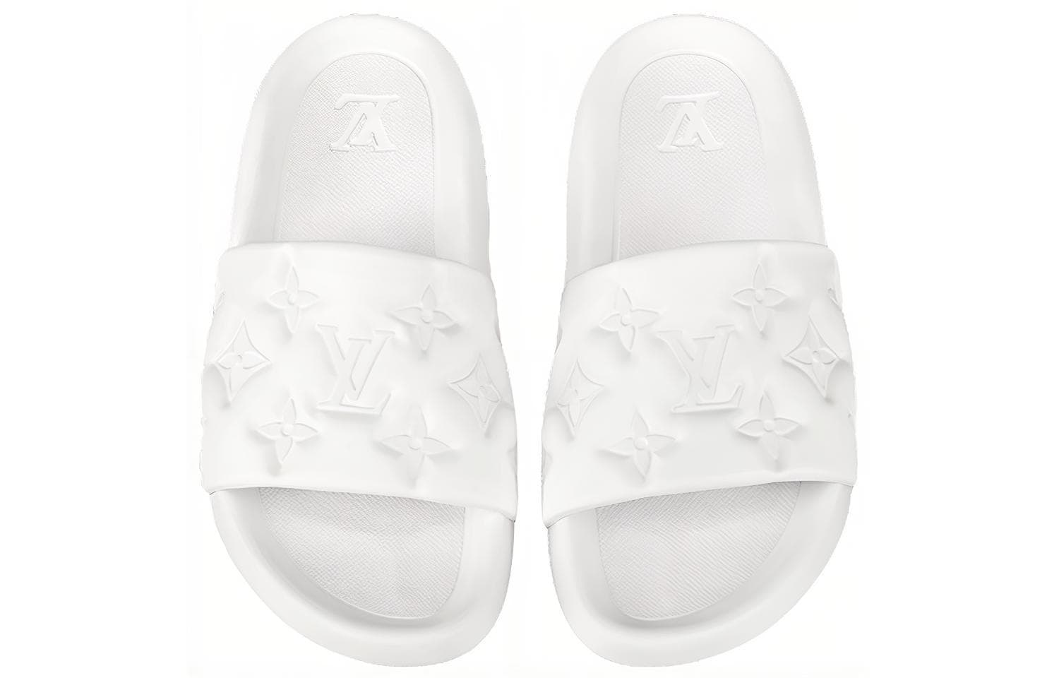 LOUIS VUITTON Мюли Waterfront Белые