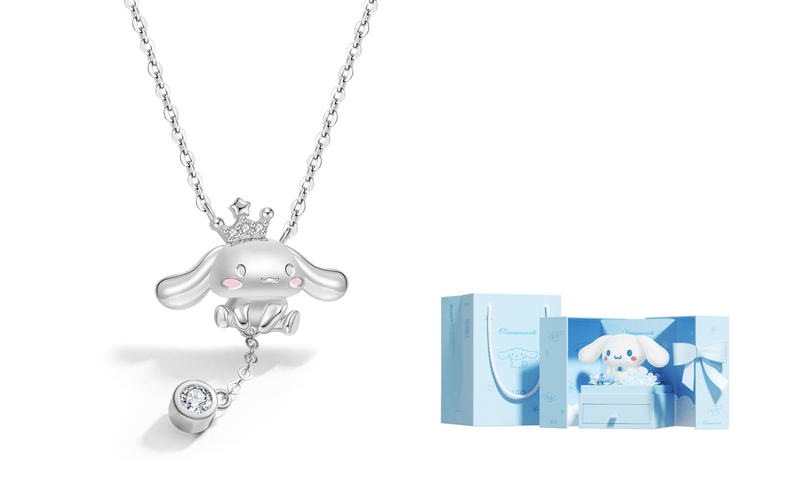 TIDECOLOR Женское серебряное ожерелье из стерлингового серебра S925