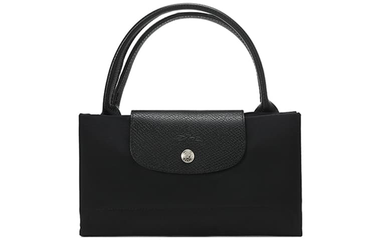 Большая сумка-тоут с вышитым логотипом LONGCHAMP Le Pliage