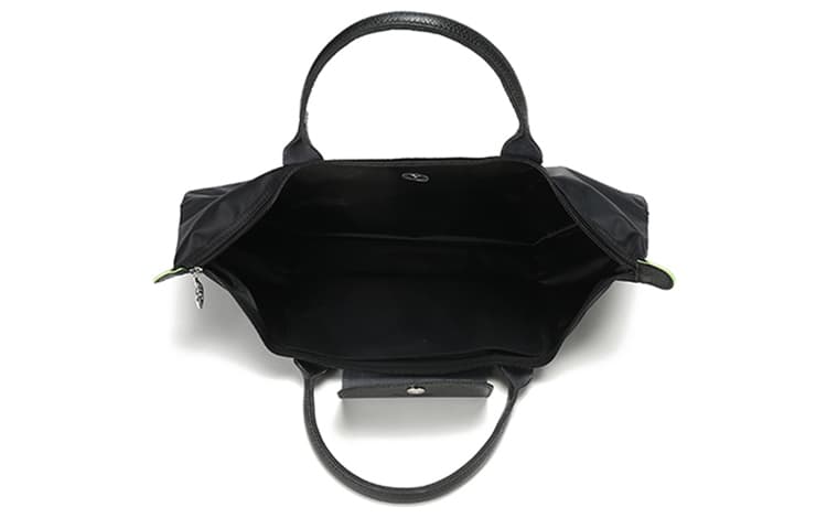 Большая сумка-тоут с вышитым логотипом LONGCHAMP Le Pliage