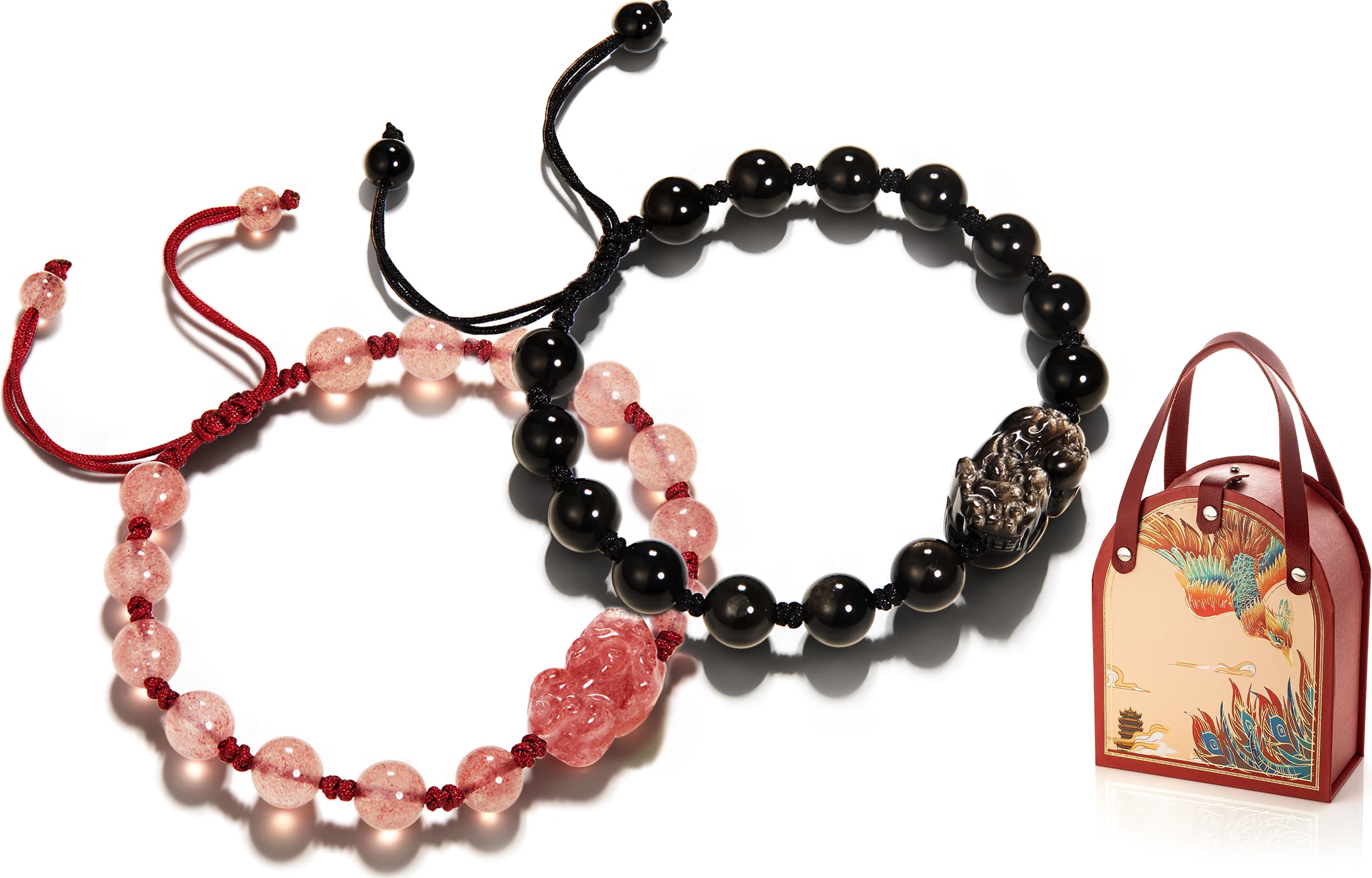 Jodie&Kevin Obsidian Bracelets Unisex