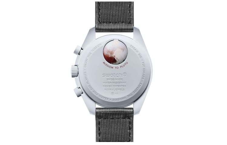 Мужские часы SWATCH 42 мм, бежевые SO33M101