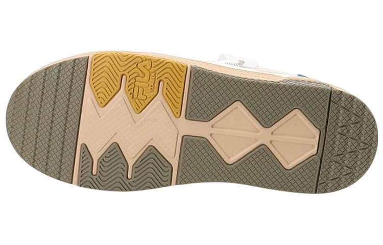 Кроссовки для скейтбординга FILA FUSION Bank, 'White Yellow Gum', женские