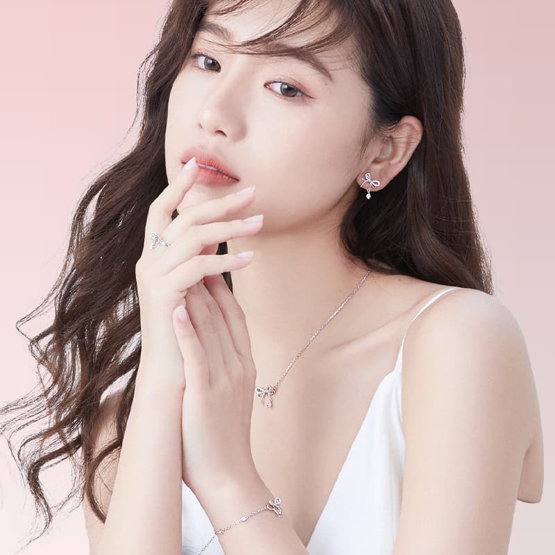 Женская сплетенная цепочка FANCI Dynamic Connection Series из стерлингового серебра 925 пробы