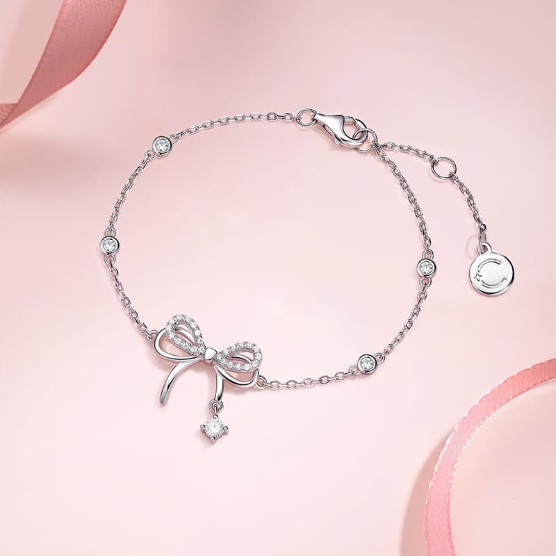 Женская сплетенная цепочка FANCI Dynamic Connection Series из стерлингового серебра 925 пробы