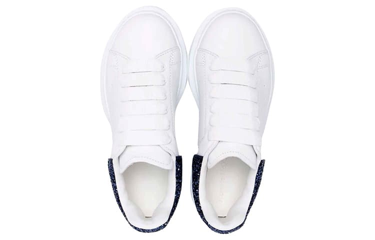 Alexander McQueen, низкие стильные туфли для скейтбординга, белые, для детей от 3 до 7 лет