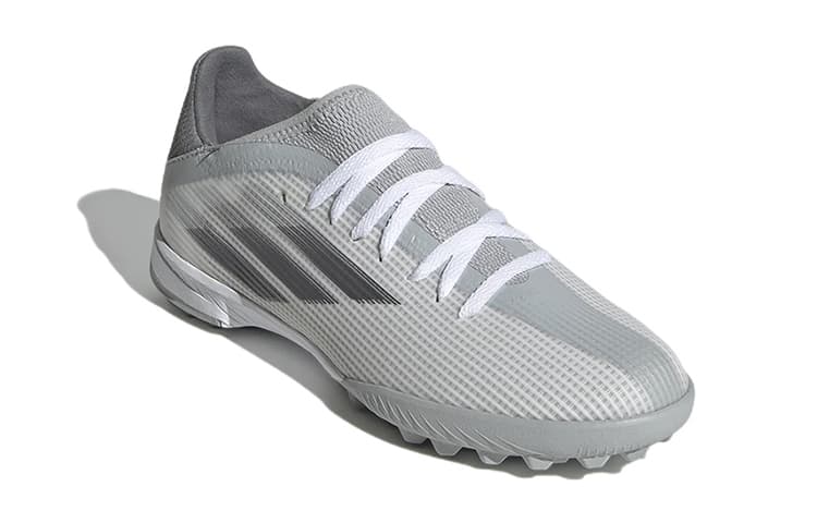 Adidas X Speedflow.3 Нескользящие износостойкие низкие футбольные бутсы Серые детские