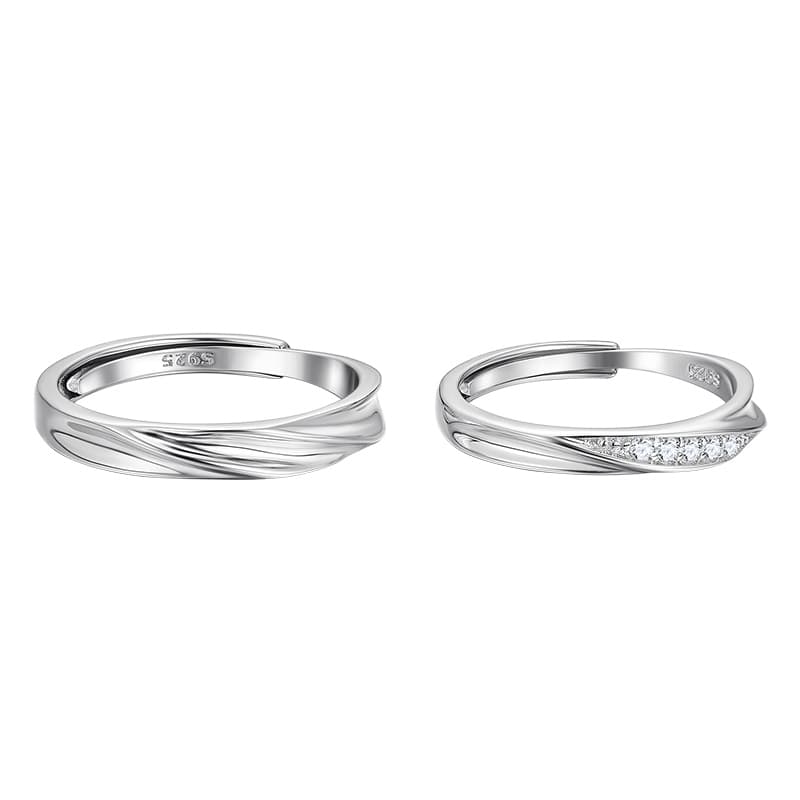 SOFTDORA Серебро S999 с бриллиантами Кольца унисекс