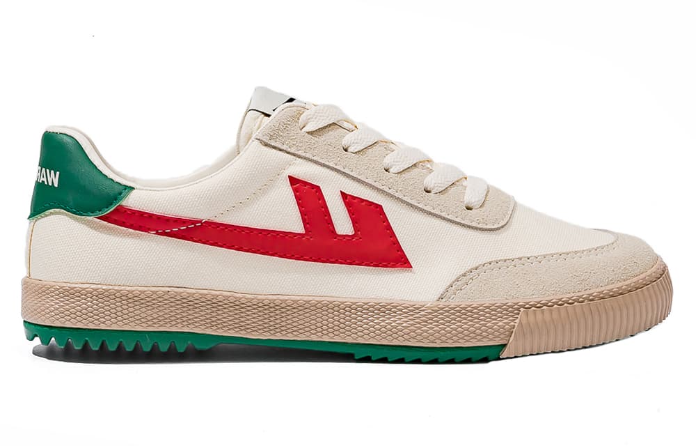 Warrior Износостойкий, легкий, дышащий и нескользящий. Низкие туфли из плотной ткани Унисекс Бежевый Серый Красный