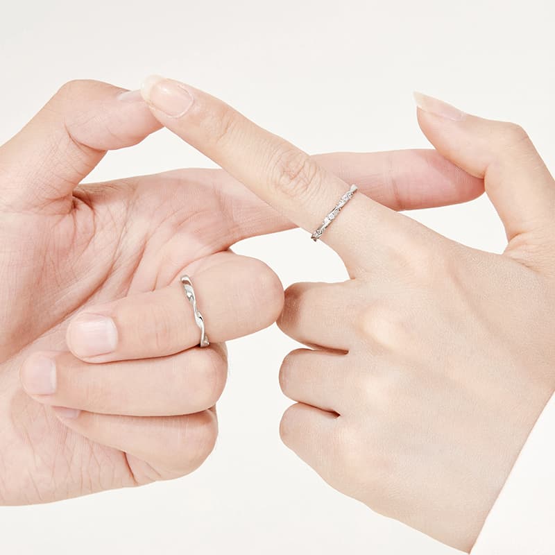 SOFTDORA Кольцо из стерлингового серебра унисекс