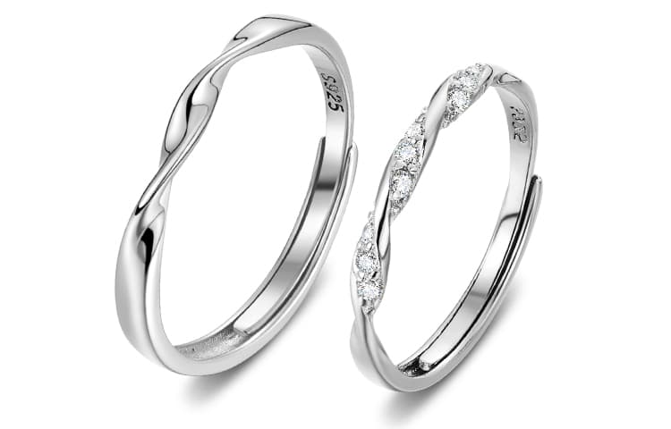 SOFTDORA Кольцо из стерлингового серебра унисекс