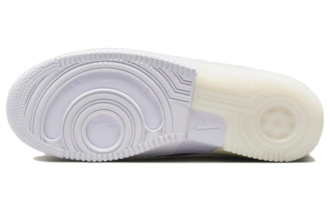 Nike Air Force 1 React тройной белый