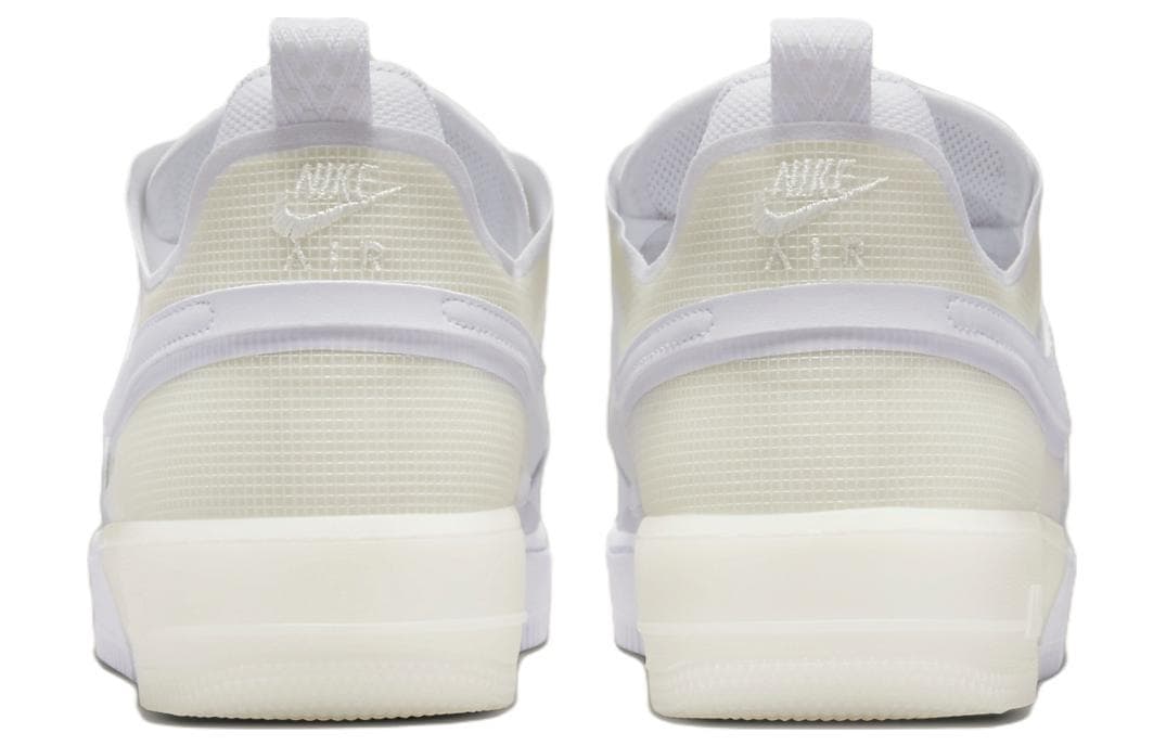 Nike Air Force 1 React тройной белый