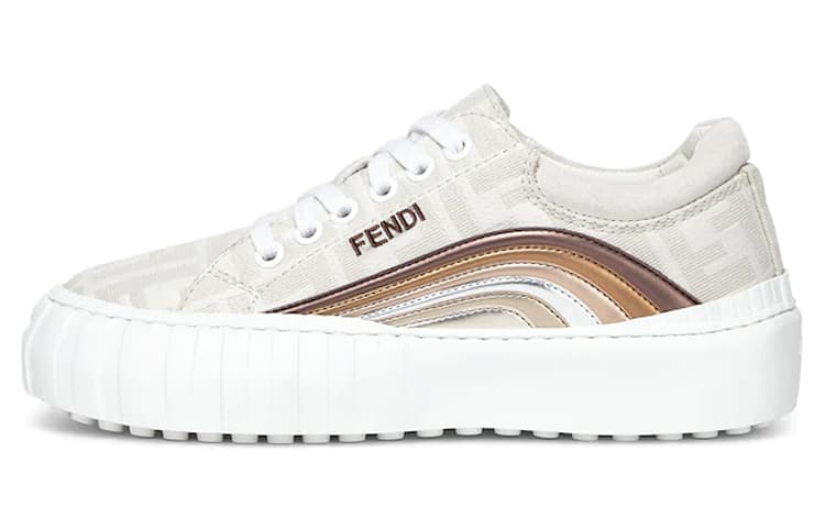 FENDI Women's Force 'White Brown'