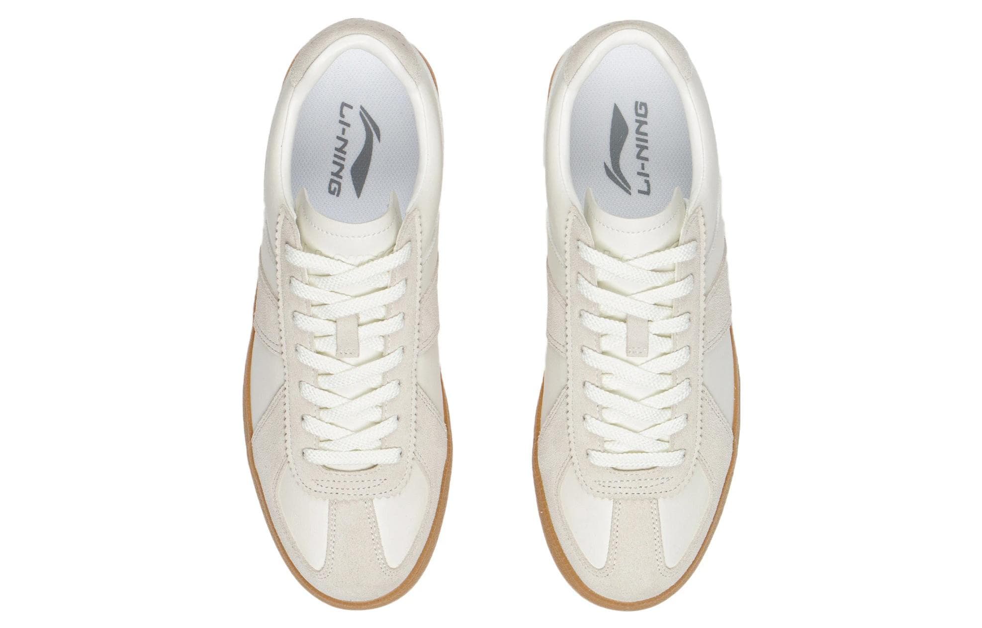 Подкладка Yunchuan устойчивая к истиранию, легкая и дышащая обувь для скейтборда с низким верхом Mist White