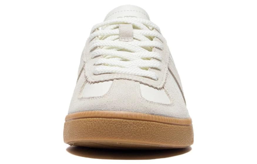 Подкладка Yunchuan устойчивая к истиранию, легкая и дышащая обувь для скейтборда с низким верхом Mist White