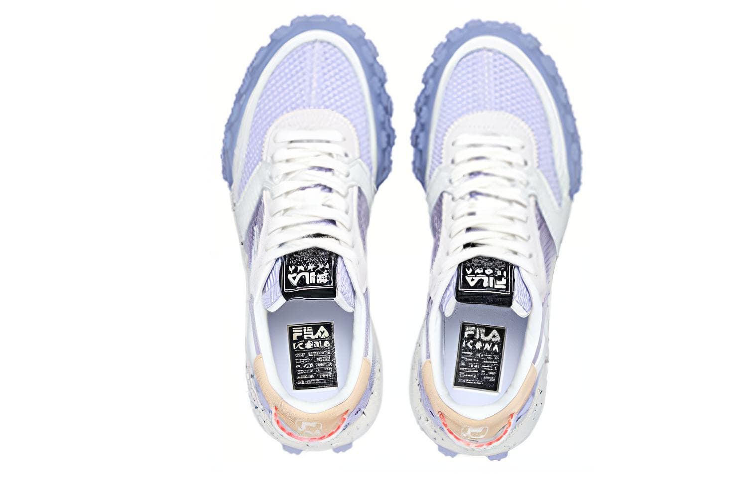 Женские массивные кроссовки FILA Gara 'Purple White'