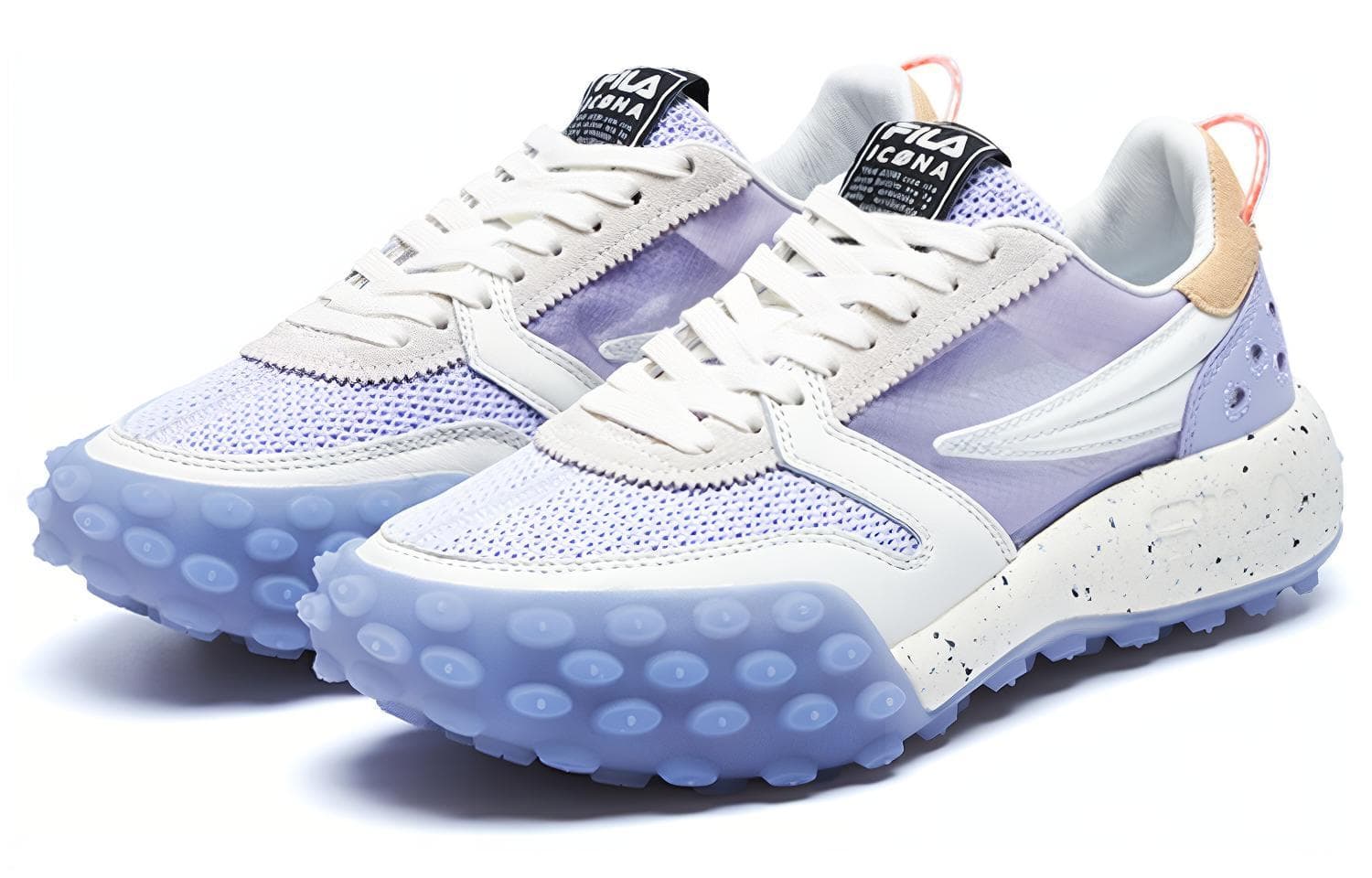 Женские массивные кроссовки FILA Gara 'Purple White'