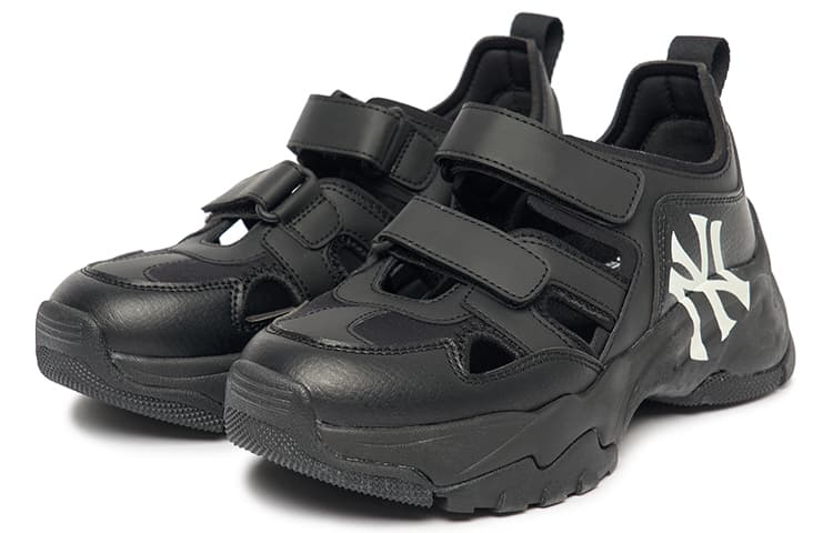 Сандалии MLB, массивная маска, дышащая обувь для треккинга по реке, унисекс, черная