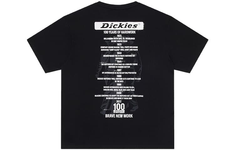 Dickies T-Shirts Unisex Black