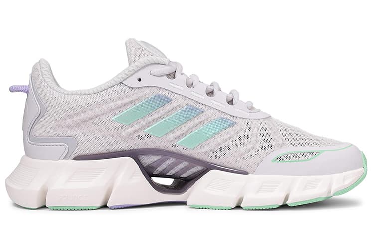 Женские кроссовки Adidas Climacool «Белый Синий Фиолетовый»