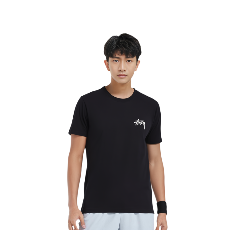 Футболка Stussy с увядшим цветком