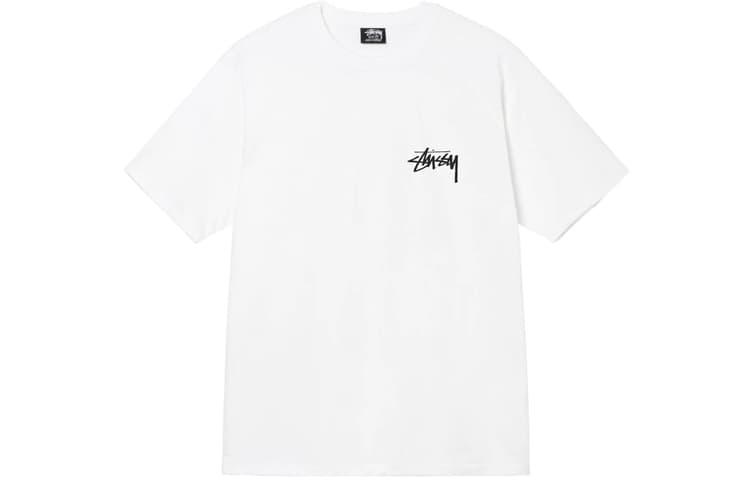 Футболка Stussy с увядшим цветком