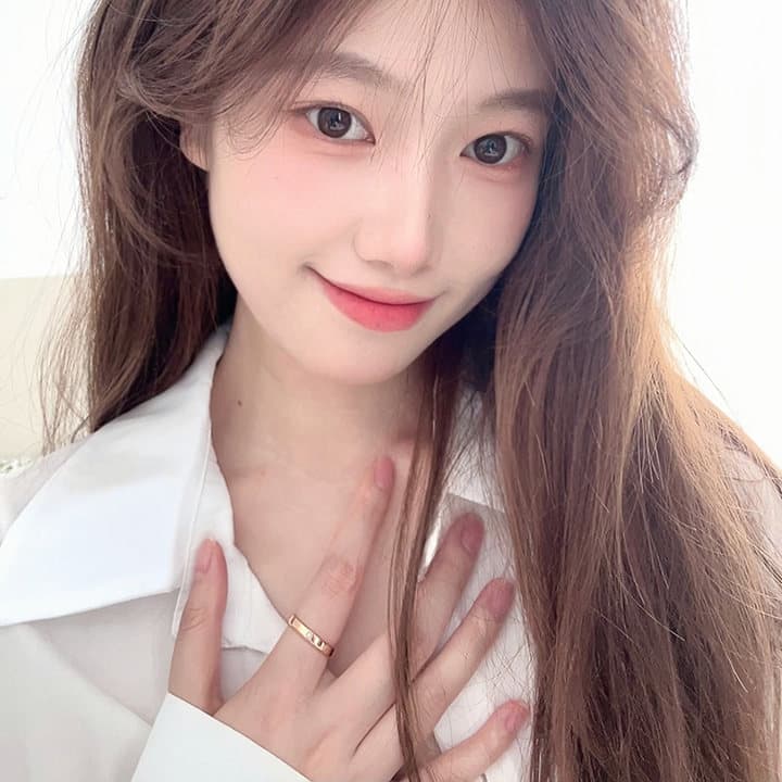 Кольца из сплава со звездами Daniel Wellington, унисекс, розовое золото