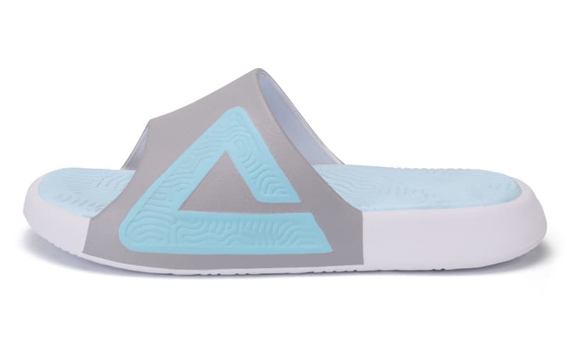 PEAK State Pole Slide Slippers Men's Gray Blue