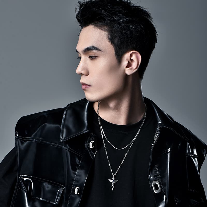 МЫШ Ожерелья из стерлингового серебра 925 пробы мужские