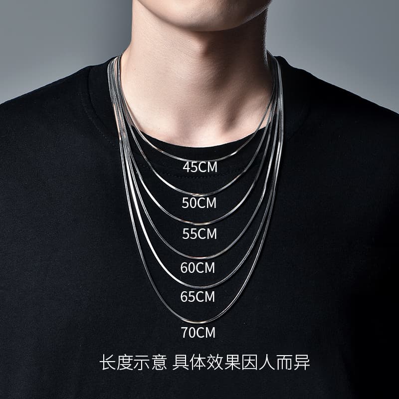 МЫШ Ожерелья из стерлингового серебра 925 пробы мужские