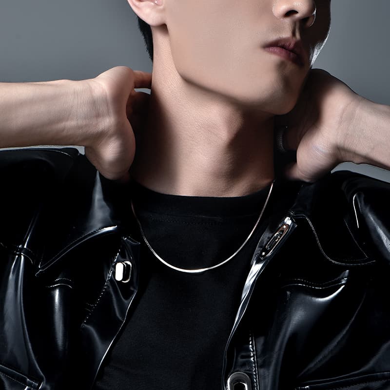 МЫШ Ожерелья из стерлингового серебра 925 пробы мужские