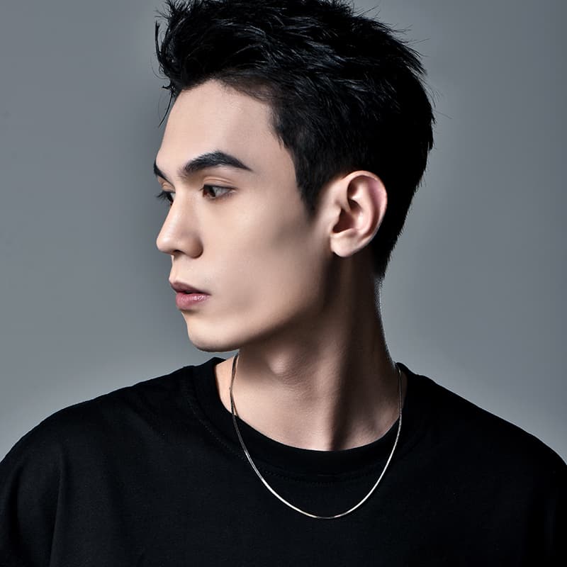 МЫШ Ожерелья из стерлингового серебра 925 пробы мужские