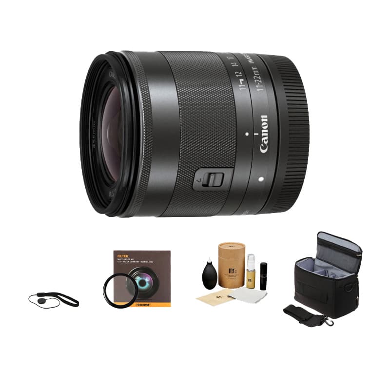 Среднеформатная беззеркальная камера Canon EF M 11 22 мм F/4 5,6 IS STM с широкоугольными зум-объективами