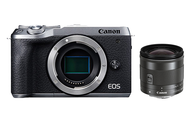 Среднеформатная беззеркальная камера Canon EF M 11 22 мм F/4 5,6 IS STM с широкоугольными зум-объективами