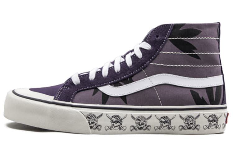Vans SK8 Hi 138 Decon Sf 'SUMMER Leaf Black PLUM'