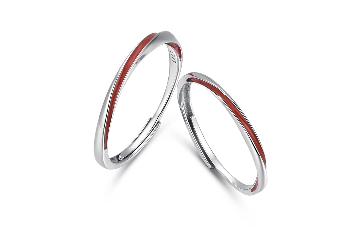 ВАН ГОГ S925 Серебряные кольца унисекс