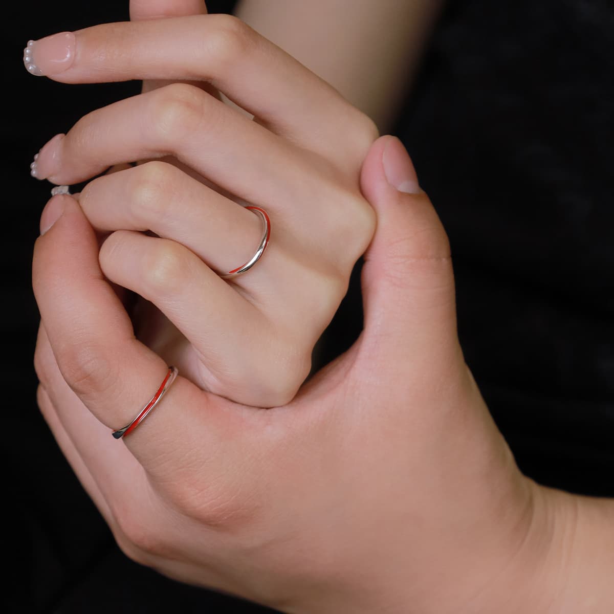 ВАН ГОГ S925 Серебряные кольца унисекс